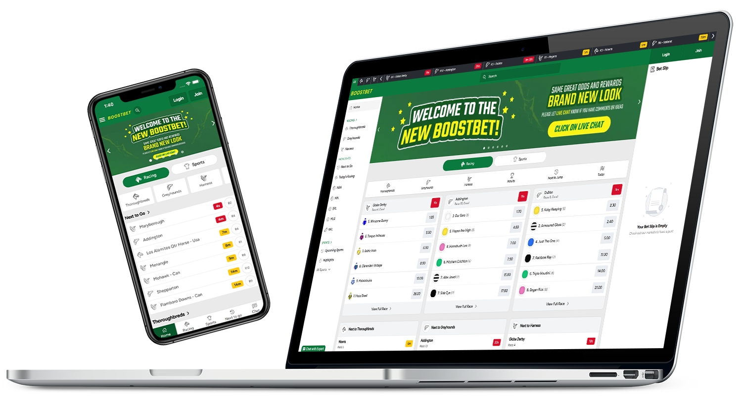 BoostBet Portfolio Scroller Image